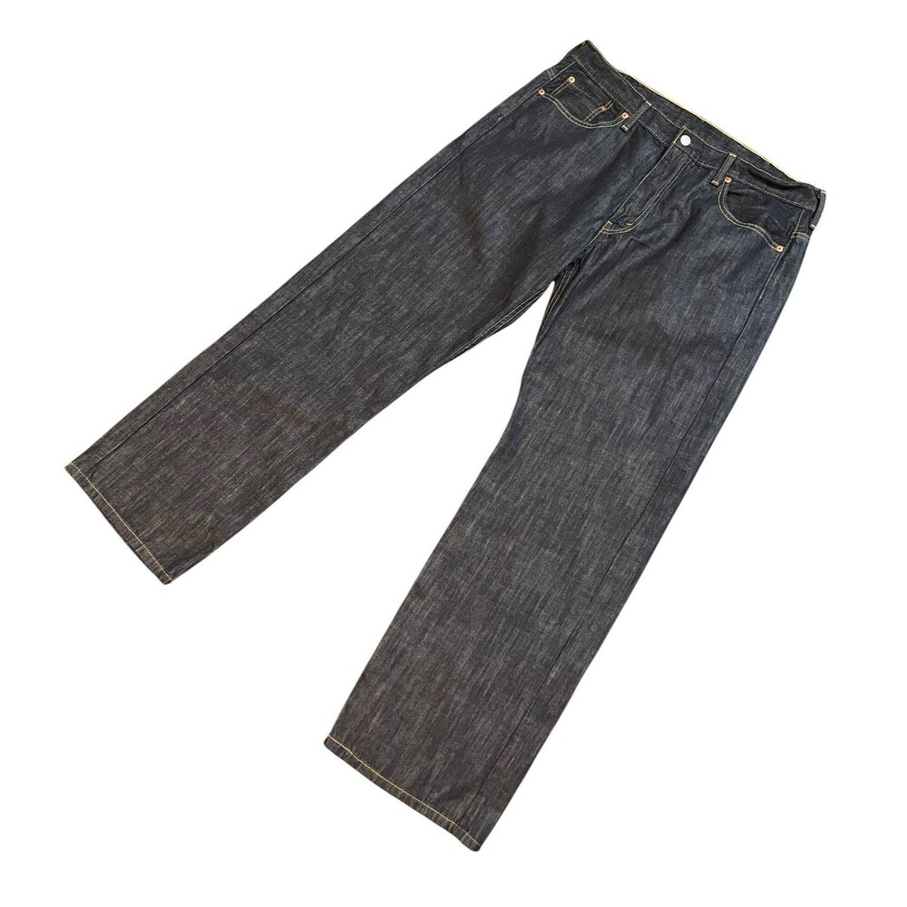 Levi’s 569 Loose Straight Fit Dark Blue Denim Jeans Size 38x34 Baggy Skater